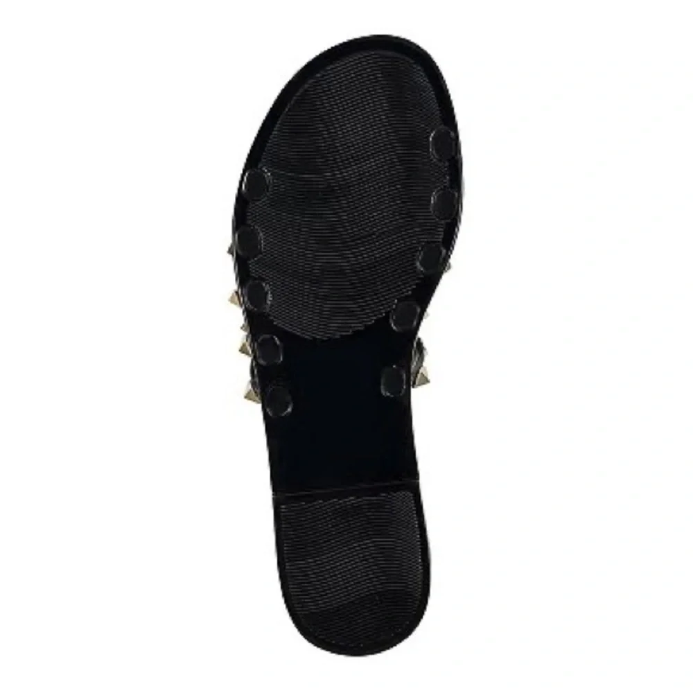 Nine West Charli Women's Jelly Sandals 10 Black